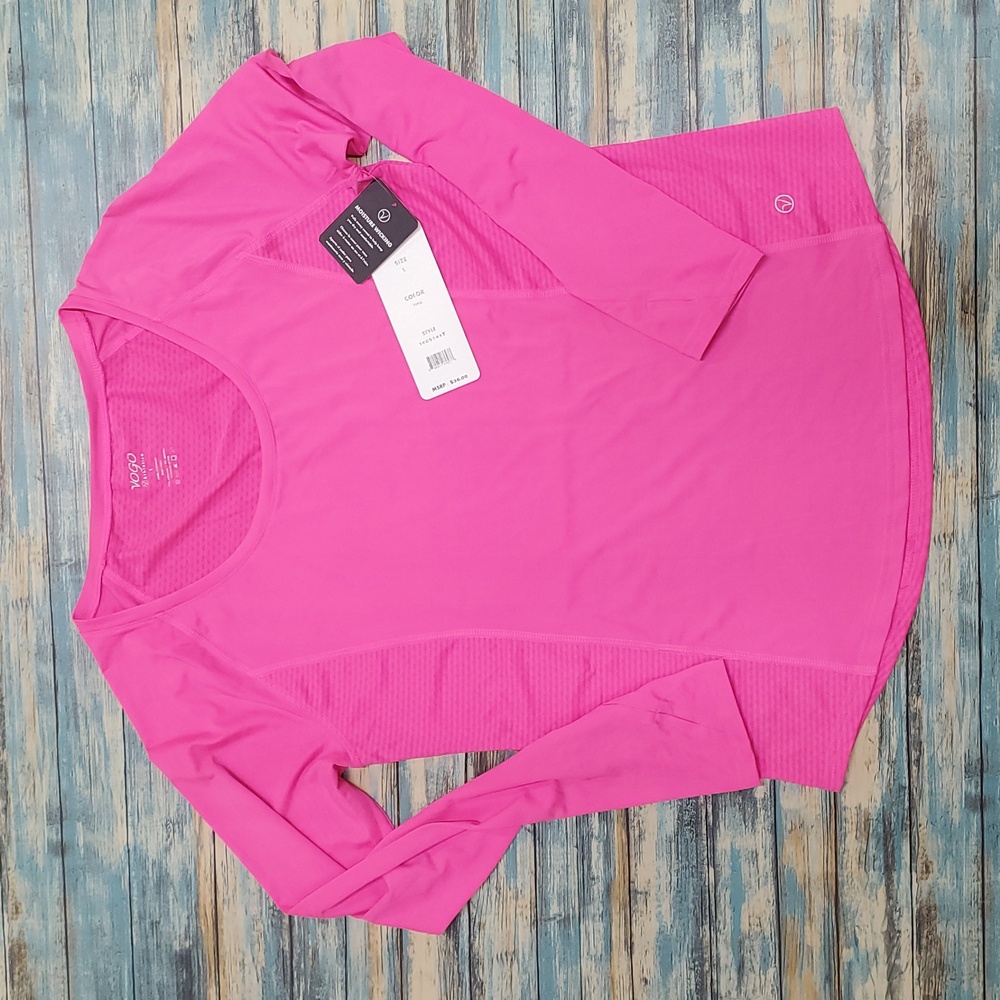 Pink Long Sleeve Women's Top